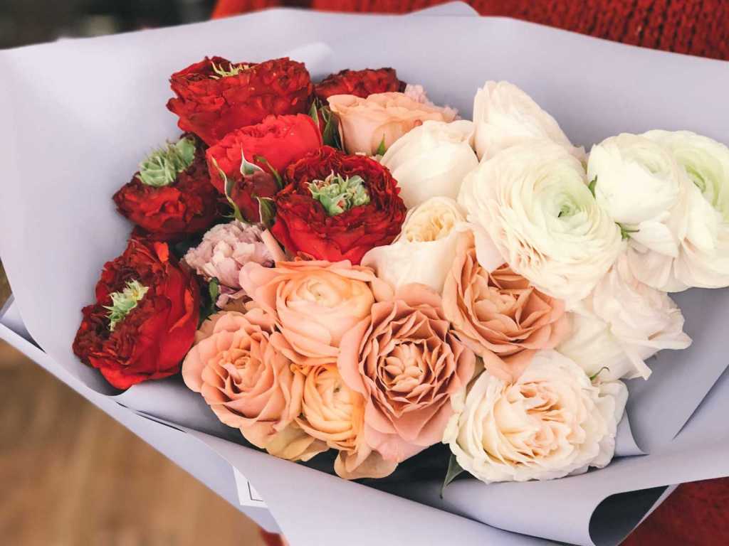 The perfect Christmas flowers